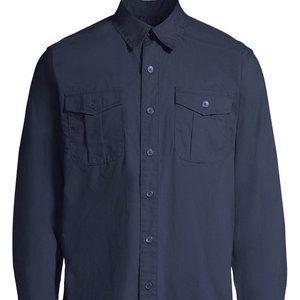 Free Assembly Organic Cotton Utility Shirt XL NWT